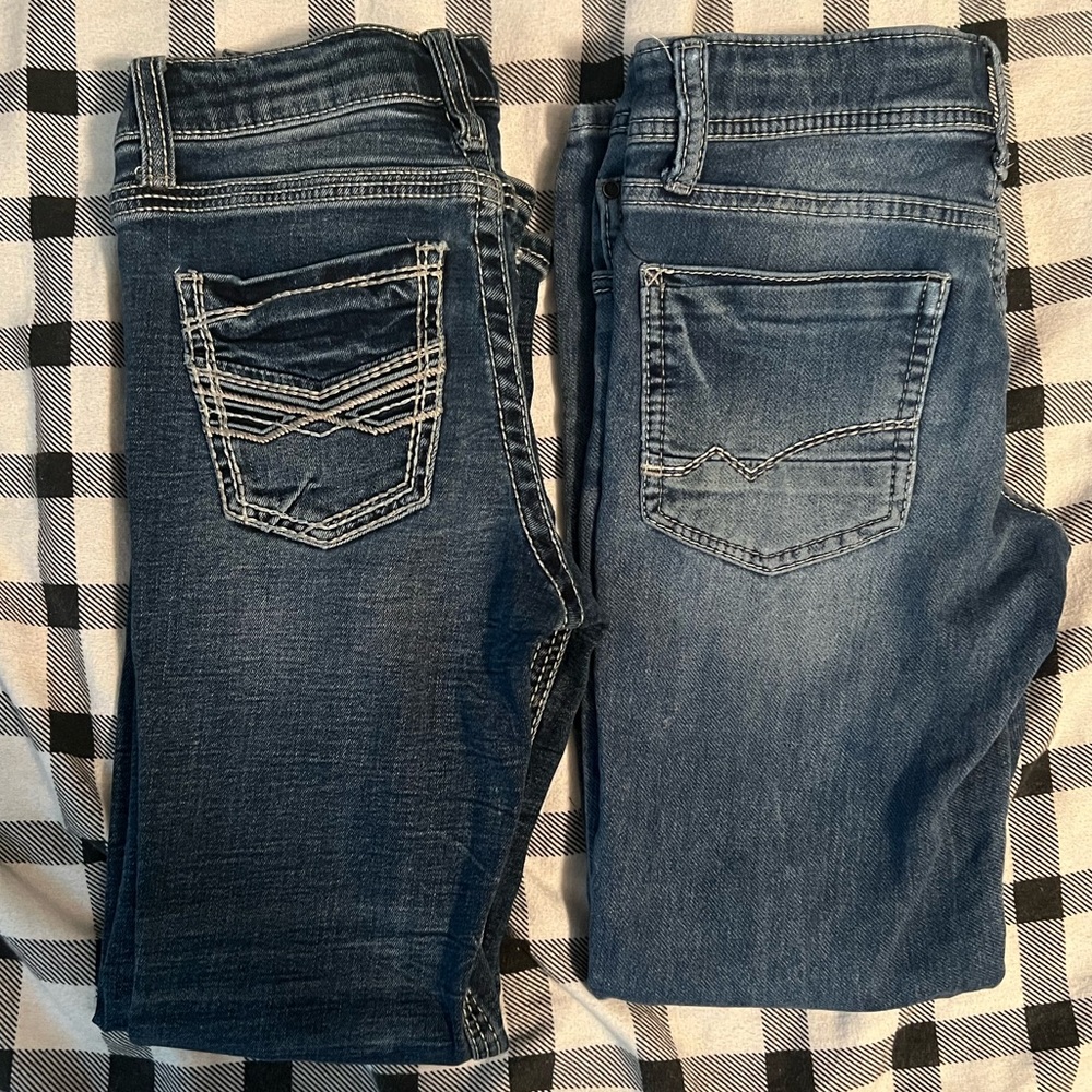 Buckle Jeans- 2 pairs for boys